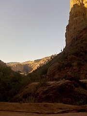 Arizona with  an iPhone